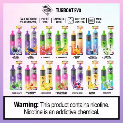 Tugboat Evo 4500 Puffs 5%