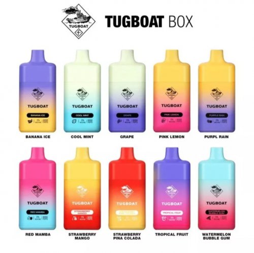 Tugboat Box 6000 Puffs 2%