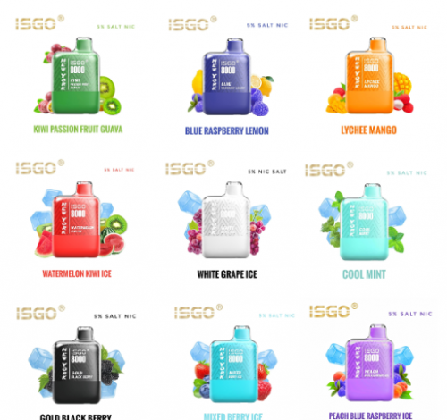 Isgo 8000 Puffs 5%