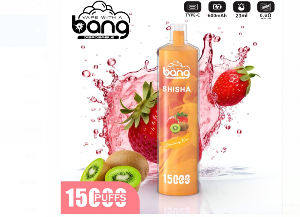 Bang Shisha 15000 Puffs 5%